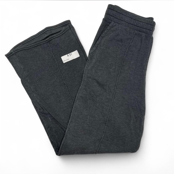 American Eagle Gray Wide Leg Sweatpants - Picture 6 of 6
